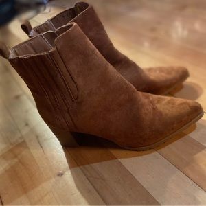 Brown women’s booties